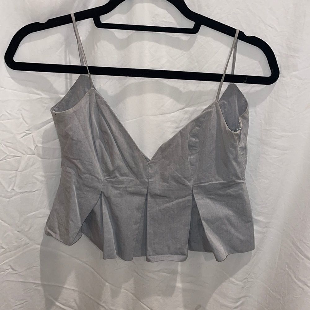 Cropped tank top size xs